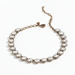 J.Crew glass crystal necklace